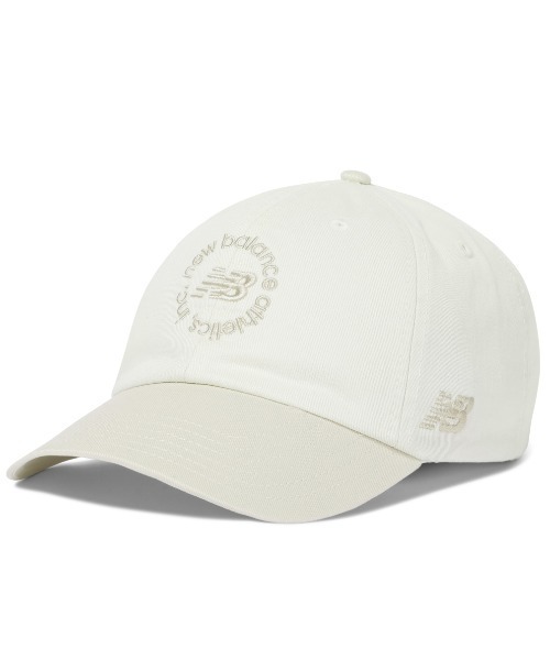 NEW BALANCE(ニューバランス)の「ニューバランス New Balance 6 Panel Circle Graphic キャップ(キャップ・メンズ・オフホワイト・フリ-)」の1枚目の写真