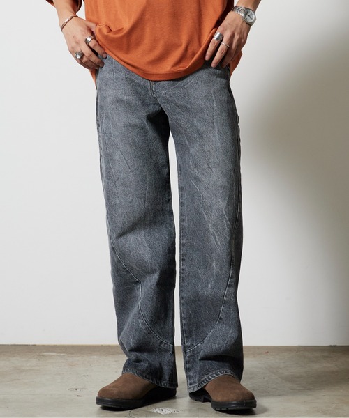 encode（エンコード）の「encode/ PROTOTYPE 3D JEANS /code-003 秋服 冬服（デニムパンツ・メンズ・ブラック/インディゴブルー・S/M）」の9枚目の写真