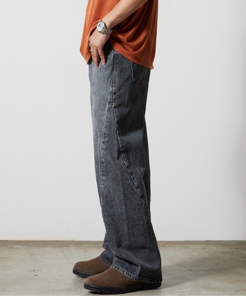 encode（エンコード）の「encode/ PROTOTYPE 3D JEANS /code-003 秋服 冬服（デニムパンツ・メンズ・ブラック/インディゴブルー・S/M）」の10枚目の写真