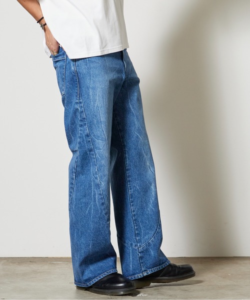 encode（エンコード）の「encode/ PROTOTYPE 3D JEANS /code-003 秋服 冬服（デニムパンツ・メンズ・ブラック/インディゴブルー・S/M）」の20枚目の写真