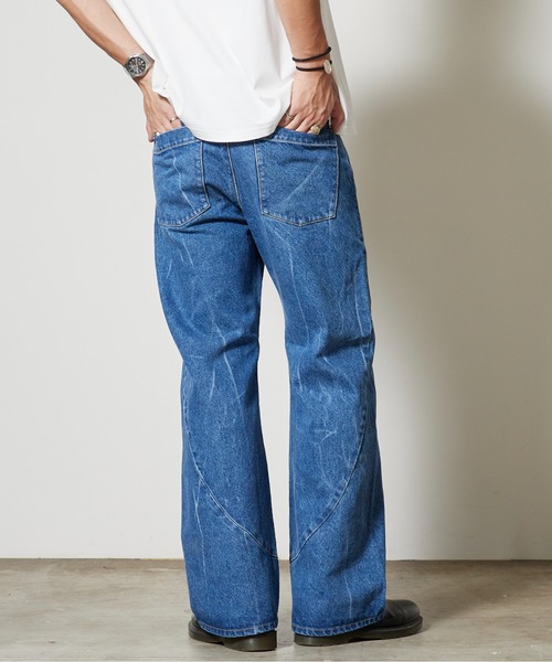 encode（エンコード）の「encode/ PROTOTYPE 3D JEANS /code-003 秋服 冬服（デニムパンツ・メンズ・ブラック/インディゴブルー・S/M）」の21枚目の写真