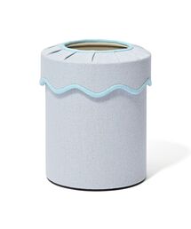 Francfranc（フランフラン）の「ファブリック ミニダストボックス ウェーブ ブルー（収納グッズ）」