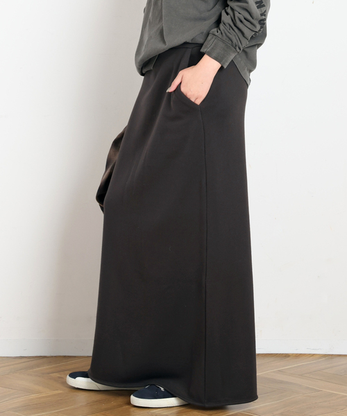 AP STUDIO(エーピーストゥディオ)の「Wool mix sweat Skirt(スカート・レディース・ベージュ/スミクロ・38/36)」の22枚目の写真