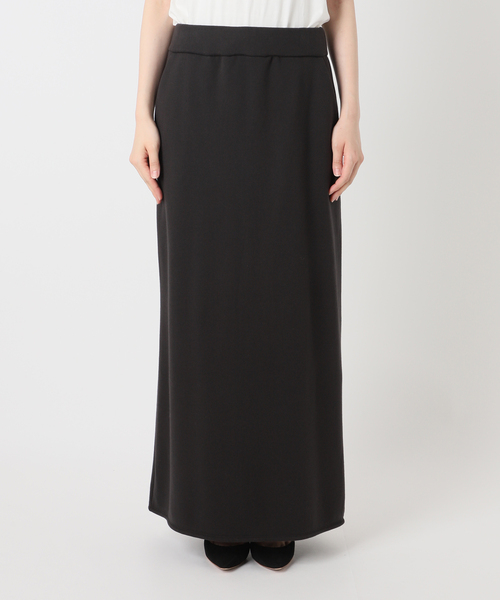 AP STUDIO(エーピーストゥディオ)の「Wool mix sweat Skirt(スカート・レディース・ベージュ/スミクロ・38/36)」の5枚目の写真