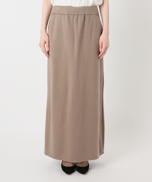 AP STUDIO(エーピーストゥディオ)の「Wool mix sweat Skirt(スカート・レディース・ベージュ/スミクロ・38/36)」の16枚目の写真