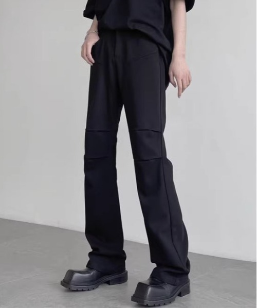 DOUBLE STEAL(ダブルスティール)の「DS立体タックワイドスラックス(スラックス・メンズ・ブラウン/ブラック・X-LARGE/LARGE/MEDIUM/SMALL)」の5枚目の写真