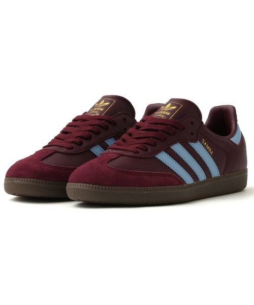 adidas(アディダス)の「adidas SAMBA OG / アディダス サンバ OG【SP】(スニーカー・メンズ・バーガンディー・23.0cm/23.5cm/24.0cm/24.5cm/25.0cm/25.5cm/26.0cm/26.5cm/27.0cm/27.5cm/28.0cm/28.5cm)」の1枚目の写真