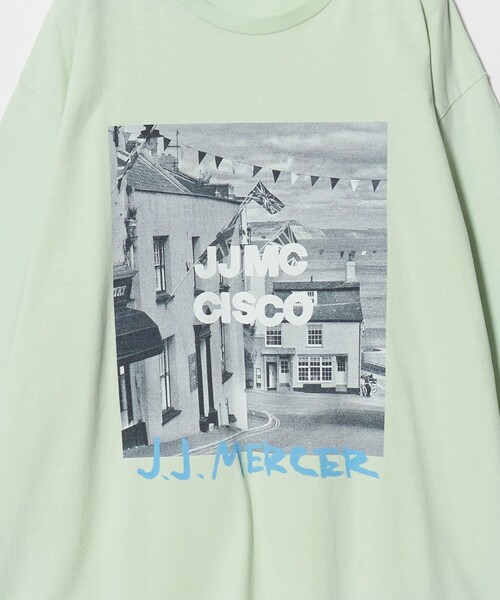 jj mercer(ジェイジェイマーサー)の「【別注】<J.Jmercer>プリント ロングスリーブ Tシャツ(Tシャツ/カットソー・レディース・ライム/ブラック/ホワイト・FREE)」の12枚目の写真