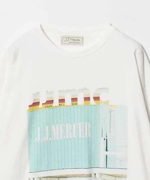 jj mercer(ジェイジェイマーサー)の「【別注】<J.Jmercer>プリント ロングスリーブ Tシャツ(Tシャツ/カットソー・レディース・ライム/ブラック/ホワイト・FREE)」の14枚目の写真