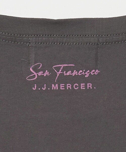jj mercer(ジェイジェイマーサー)の「【別注】<J.Jmercer>プリント ロングスリーブ Tシャツ(Tシャツ/カットソー・レディース・ライム/ブラック/ホワイト・FREE)」の8枚目の写真