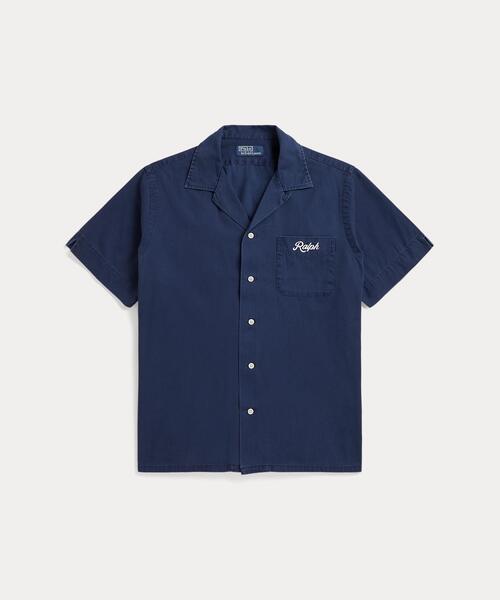 POLO RALPH LAUREN(ポロ ラルフ ローレン)の「The Ralph ロゴ キャンプ シャツ(シャツ/ブラウス・メンズ・ネイビー系1・S/L/XS)」の6枚目の写真