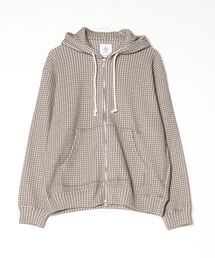 SEAGREEN(シーグリーン) ONI WAFFLE RELAX HOODIE オニワッフルリラックスフーディ