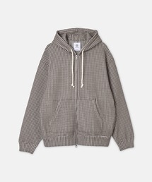 SEAGREEN(シーグリーン) ONI WAFFLE RELAX HOODIE オニワッフルリラックスフーディ