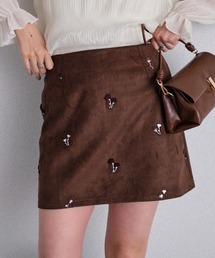 MURRAL/ミューラル】Everlasting embroidery lace skirt/エヴァー