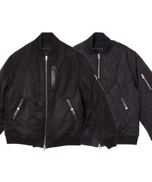 CRIMIE（クライミー）の「REVERSIBLE DIAMOND-QUILTED MA1 BOMBER JACKET（MA-1）」