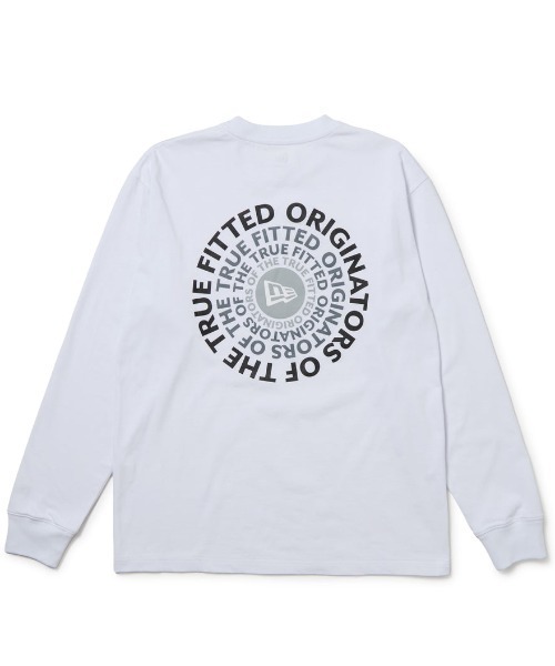 NEW ERA（ニューエラ）の「ニューエラ NEW ERA LS CT TEE CIRCLE OOTTF WHI 263（Tシャツ/カットソー・メンズ・ホワイト・LL/L/M）」の2枚目の写真