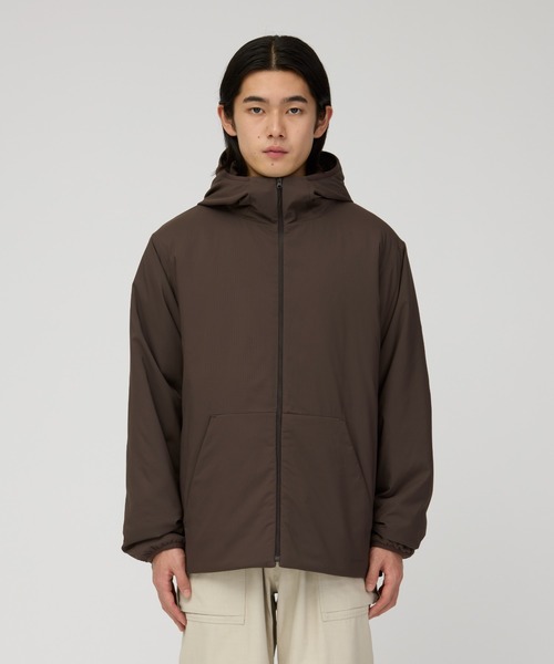 Snow Peak(スノーピーク)の「Snow Peak / Flexible Insulated Zip Parka フレキシブル インサレーション ジップパーカー インサレ(パーカー・メンズ・ブラック/ダークブラウン・S/M/L)」の1枚目の写真
