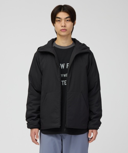 Snow Peak(スノーピーク)の「Snow Peak / Flexible Insulated Zip Parka フレキシブル インサレーション ジップパーカー インサレ(パーカー・メンズ・ブラック/ダークブラウン・S/M/L)」の2枚目の写真