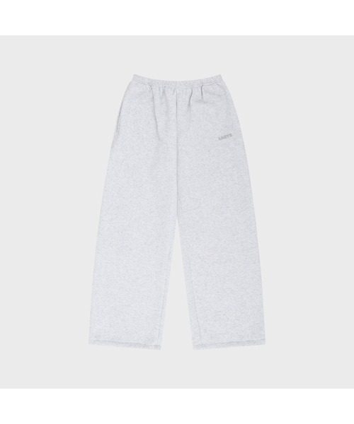 LAZYZ（レイジジ）の「ソフトジョガードローストリングパンツ (4カラー)（スウェットパンツ・レディース・ライトグレー/ブラウン/ピンク/チャコール・F）」の2枚目の写真