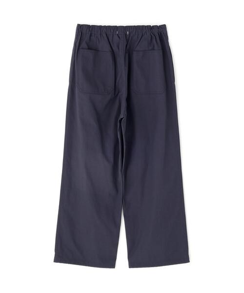 Y(ワイ)の「Y / ORGANIC COTTON / RECYCLE POLYESTER TWILL EASY TROUSERS(その他パンツ・メンズ・ホワイト/ネイビー・MEDIUM/LARGE)」の14枚目の写真