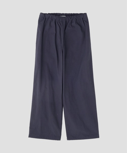 Y(ワイ)の「Y / ORGANIC COTTON / RECYCLE POLYESTER TWILL EASY TROUSERS(その他パンツ・メンズ・ホワイト/ネイビー・MEDIUM/LARGE)」の4枚目の写真