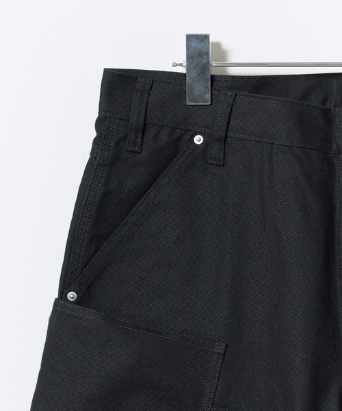 GRIP SWANY(グリップスワニー)の「GRIP SWANY/グリップスワニー × Dickies/ディッキーズ DUCK DOUBLE KNEE PAINTE ヴィンテージ ダブルニーペインターパンツ タウンユース スタッズ 2026年秋冬 秋服(チノパンツ・メンズ・ブラック・M/L)」の5枚目の写真