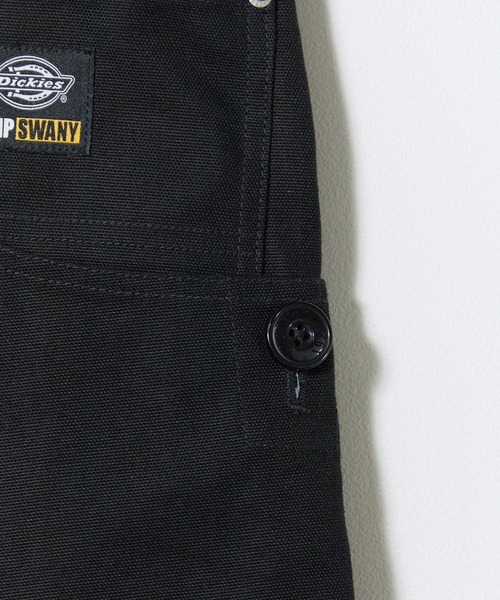 GRIP SWANY(グリップスワニー)の「GRIP SWANY/グリップスワニー × Dickies/ディッキーズ DUCK DOUBLE KNEE PAINTE ヴィンテージ ダブルニーペインターパンツ タウンユース スタッズ 2026年秋冬 秋服(チノパンツ・メンズ・ブラック・M/L)」の8枚目の写真