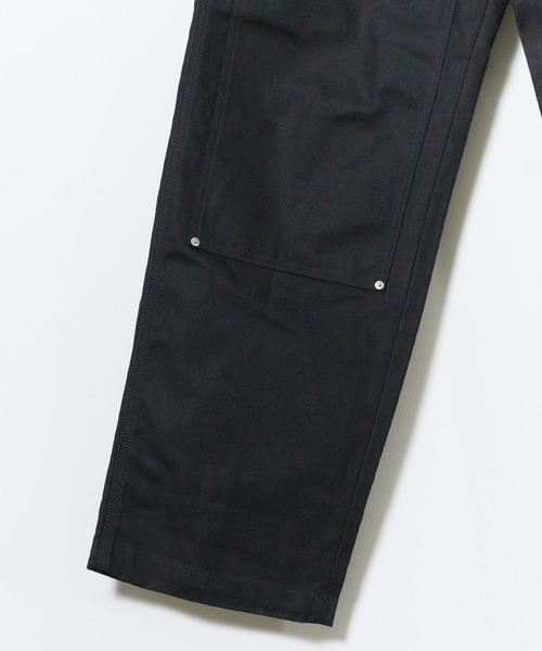 GRIP SWANY(グリップスワニー)の「GRIP SWANY/グリップスワニー × Dickies/ディッキーズ DUCK DOUBLE KNEE PAINTE ヴィンテージ ダブルニーペインターパンツ タウンユース スタッズ 2026年秋冬 秋服(チノパンツ・メンズ・ブラック・M/L)」の9枚目の写真