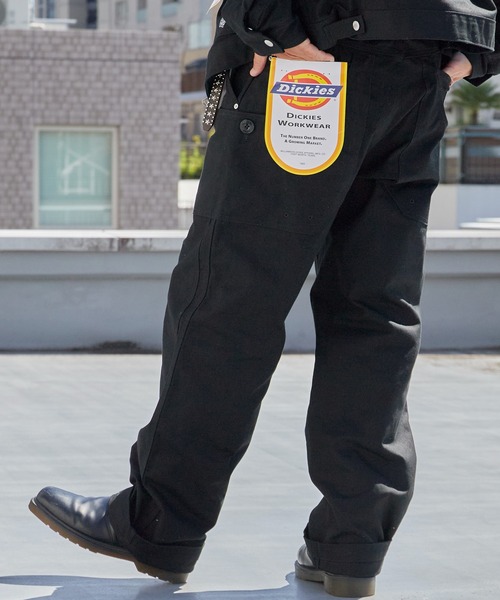 GRIP SWANY(グリップスワニー)の「GRIP SWANY/グリップスワニー × Dickies/ディッキーズ DUCK DOUBLE KNEE PAINTE ヴィンテージ ダブルニーペインターパンツ タウンユース スタッズ 2026年秋冬 秋服(チノパンツ・メンズ・ブラック・M/L)」の15枚目の写真