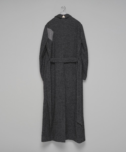 MASU(エムエーエスユー)の「【M A S U】LUCKY CLOVER CHESTERFIELD COAT(ダウンジャケット/コート・メンズ・ブラック/グレー・44/46)」の6枚目の写真