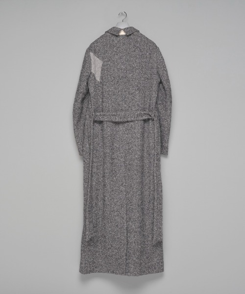 MASU(エムエーエスユー)の「【M A S U】LUCKY CLOVER CHESTERFIELD COAT(ダウンジャケット/コート・メンズ・ブラック/グレー・44/46)」の5枚目の写真