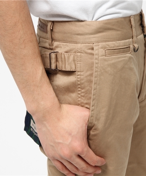 GRAND GLOBAL（グランドグローバル）の「GRAND GLOBAL / ウエポンクロップドパンツ			（チノパンツ・メンズ・ベージュ/ネイビー/ブルー・38/40/42/44/36）」の9枚目の写真