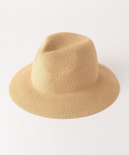 Another Edition（アナザーエディション）の「ブレードツバ広ハット/AEBFC BRAID ツバヒロ HAT◆（ハット・レディース・オフホワイト/ブラウン/ネイビー/ベージュ・FREE）」の3枚目の写真