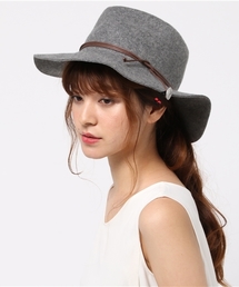 ASZAKKA | 細リボン中折れハット(ハット)