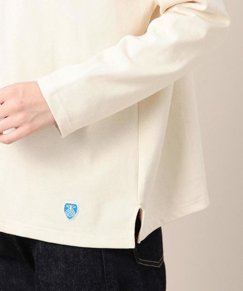 ORCIVAL(オーシバル)の「<ORCIVAL>LOURD コットンプルオーバー(Tシャツ/カットソー・レディース・オフホワイト/ブラック・FREE)」の8枚目の写真