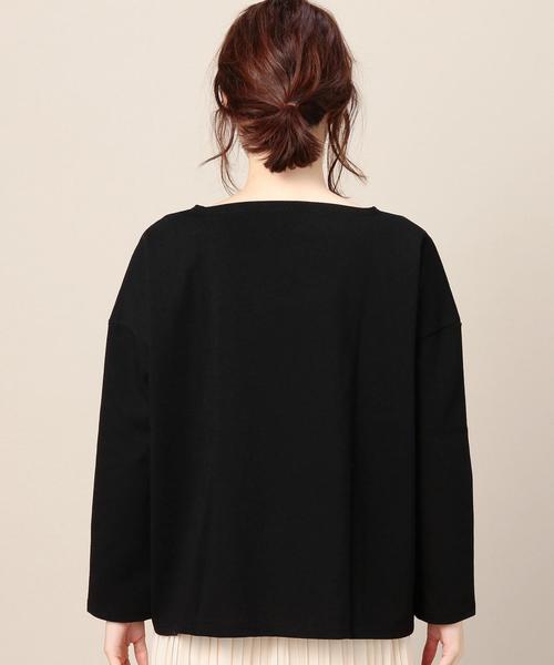 ORCIVAL(オーシバル)の「<ORCIVAL>LOURD コットンプルオーバー(Tシャツ/カットソー・レディース・オフホワイト/ブラック・FREE)」の10枚目の写真
