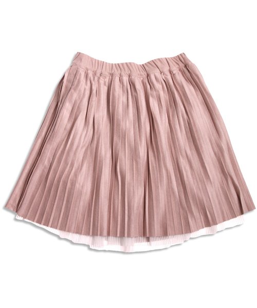 apres les cours（アプレレクール）の「リバーシブルプリーツスカート（スカート・キッズ・サックスブルー/ピンク・140/110/130/90/100/120）」の4枚目の写真