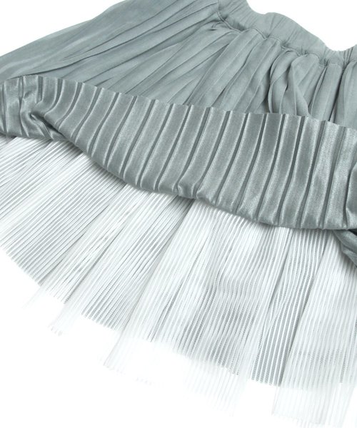 apres les cours（アプレレクール）の「リバーシブルプリーツスカート（スカート・キッズ・サックスブルー/ピンク・140/110/130/90/100/120）」の5枚目の写真