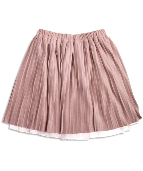 apres les cours（アプレレクール）の「リバーシブルプリーツスカート（スカート・キッズ・サックスブルー/ピンク・140/110/130/90/100/120）」の8枚目の写真