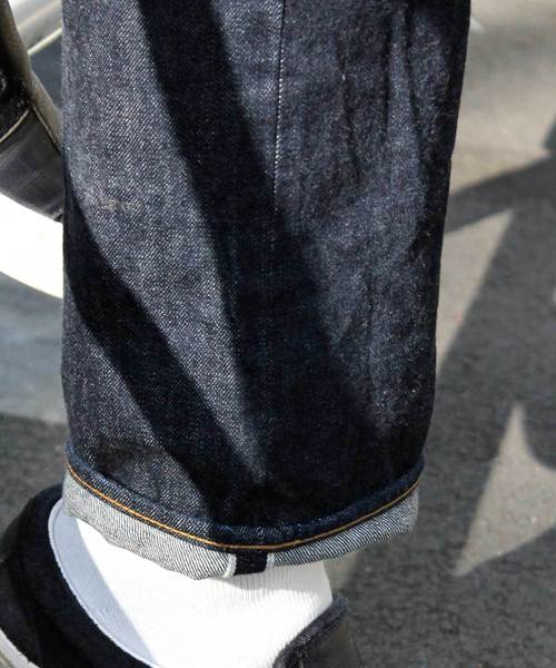 Denime（ドゥニーム）の「【MadeInJapan】66 type -One Wash-/ミドルストレートデニム（デニムパンツ・メンズ・インディゴブルー・31/28/36/34/38/33/30/32/29/26/27/40）」の16枚目の写真
