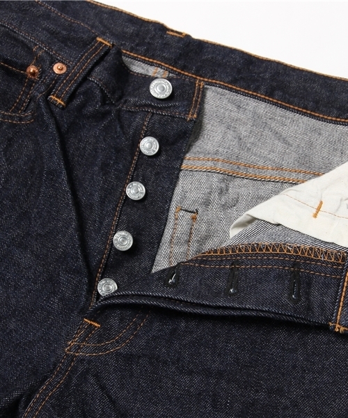 Denime（ドゥニーム）の「【MadeInJapan】66 type -One Wash-/ミドルストレートデニム（デニムパンツ・メンズ・インディゴブルー・31/28/36/34/38/33/30/32/29/26/27/40）」の12枚目の写真