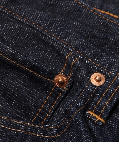 Denime（ドゥニーム）の「【MadeInJapan】66 type -One Wash-/ミドルストレートデニム（デニムパンツ・メンズ・インディゴブルー・31/28/36/34/38/33/30/32/29/26/27/40）」の14枚目の写真