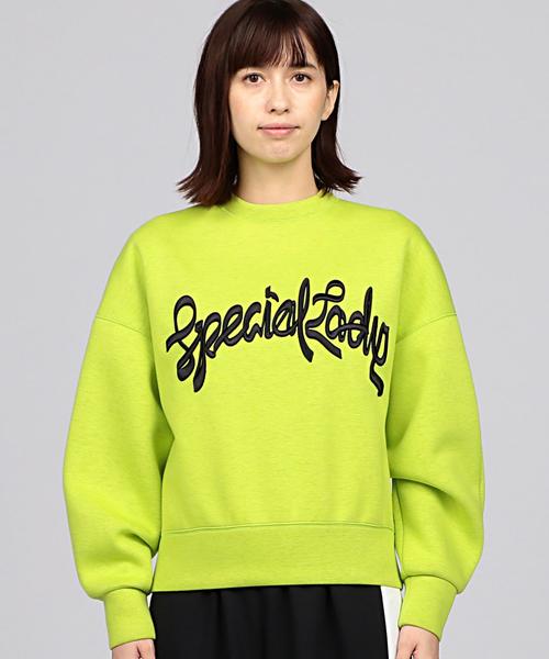 PONTI（ポンティ）の「PONTI（ポンティ） Special Lady Sweater◆（スウェット・レディース・ホワイト/イエロー・FREE）」の4枚目の写真