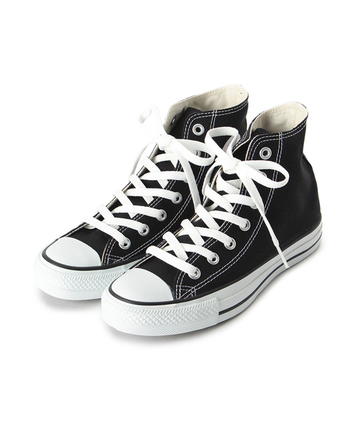 CONVERSE(コンバース)の「CONVERSE キャンバス オールスター HI(スニーカー・レディース・ブラック/ホワイト・45/35)」の2枚目の写真