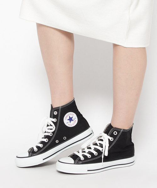 CONVERSE(コンバース)の「CONVERSE キャンバス オールスター HI(スニーカー・レディース・ブラック/ホワイト・45/35)」の10枚目の写真