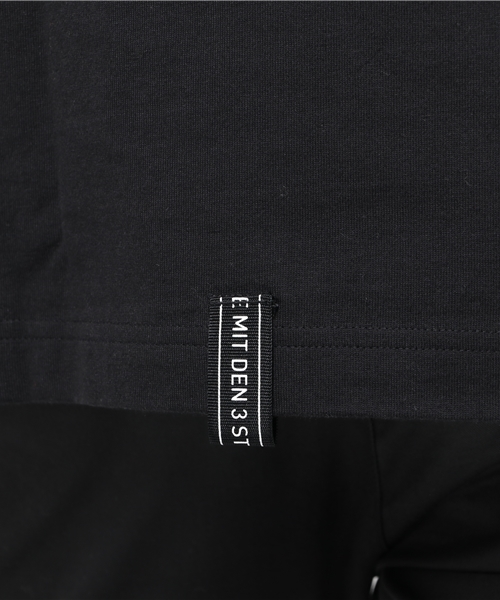 adidas（アディダス）の「オリジナルス Tシャツ [BLK/WVN BOXY TEE] 【Black Out Pack】（Tシャツ/カットソー・メンズ・ブラック・SMALL/LARGE/MEDIUM/X-LARGE/X-SMALL）」の8枚目の写真