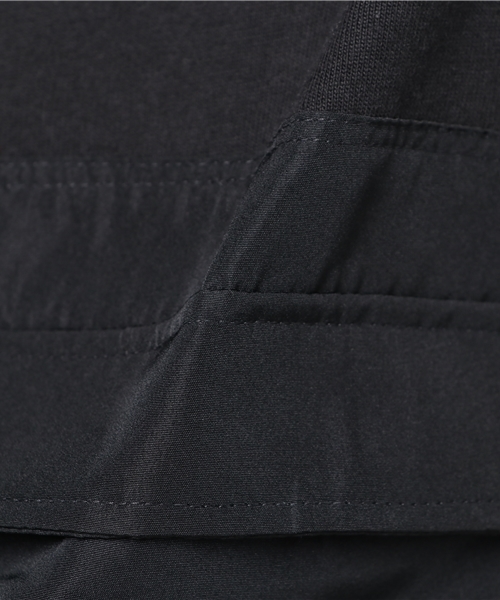 adidas（アディダス）の「オリジナルス Tシャツ [BLK/WVN BOXY TEE] 【Black Out Pack】（Tシャツ/カットソー・メンズ・ブラック・SMALL/LARGE/MEDIUM/X-LARGE/X-SMALL）」の9枚目の写真
