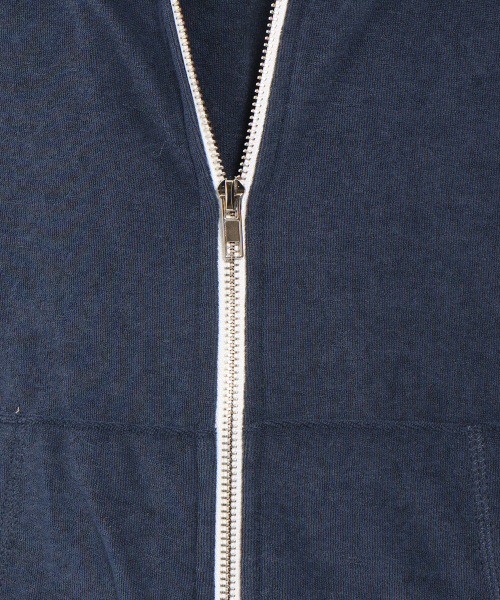 Champion(チャンピオン)の「【ABAHOUSE×CHAMPION/別注】パイルZIPパーカー(パーカー・メンズ・ネイビー/ホワイト/グレー・46/44/48)」の5枚目の写真