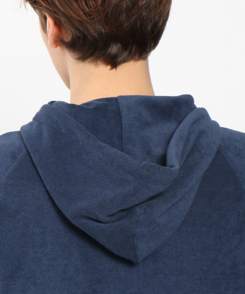 Champion(チャンピオン)の「【ABAHOUSE×CHAMPION/別注】パイルZIPパーカー(パーカー・メンズ・ネイビー/ホワイト/グレー・46/44/48)」の10枚目の写真