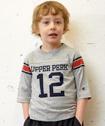 Champion | 【KIDS】別注 Champion(チャンピオン) フットボールTシャツ 7SL ◆(Tシャツ/カットソー)